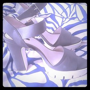 Platform Chunky Heels